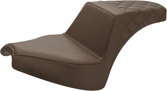 SADDLEMEN 2022-2024 Indian® Chief, Chief Dark Horse Brown Step-Up™ with Rear LS Seat