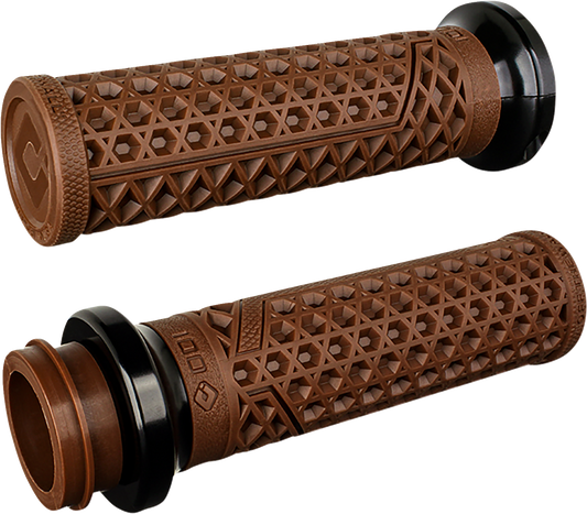 ODI Vans V-Twin Lock-On Grips - Brown/Black