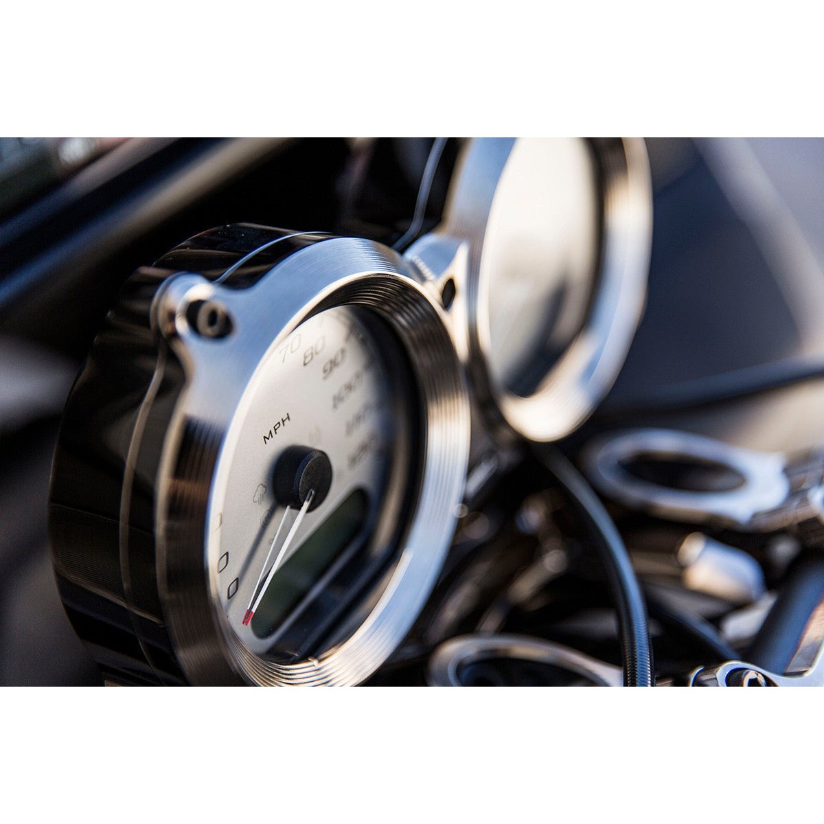 Sector Gauge Relocation Kit for Harley Road Glide
