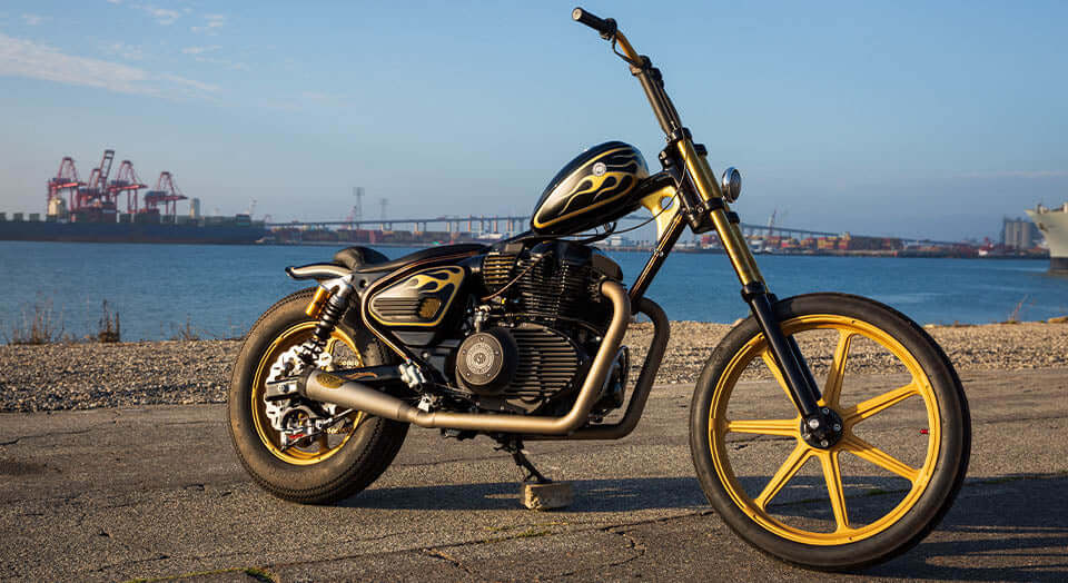 RSD x Royal Enfield Super Meteor 650 Chopper