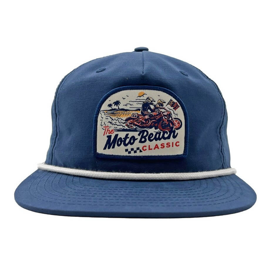 2023 Moto Beach Snapback Rope Hat