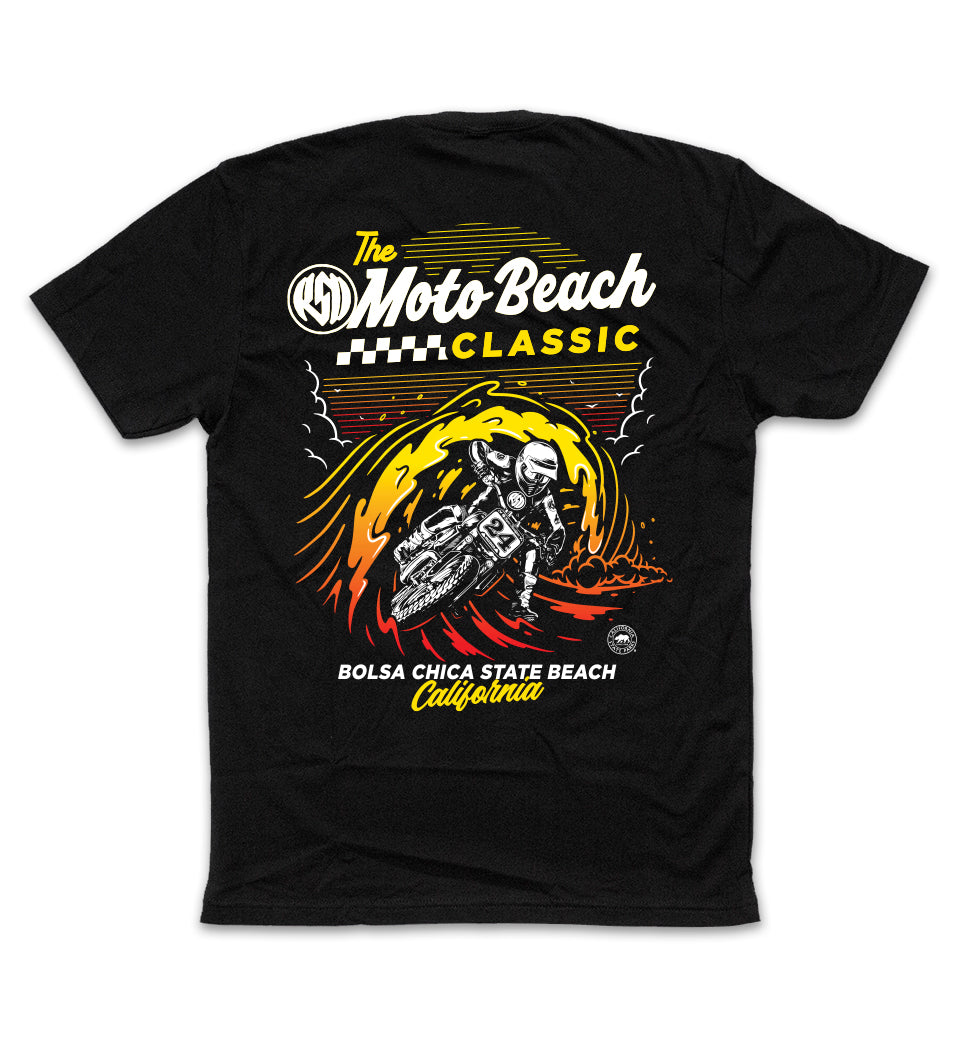 Limited Edition 2024 Moto Beach Classic Wave Tee