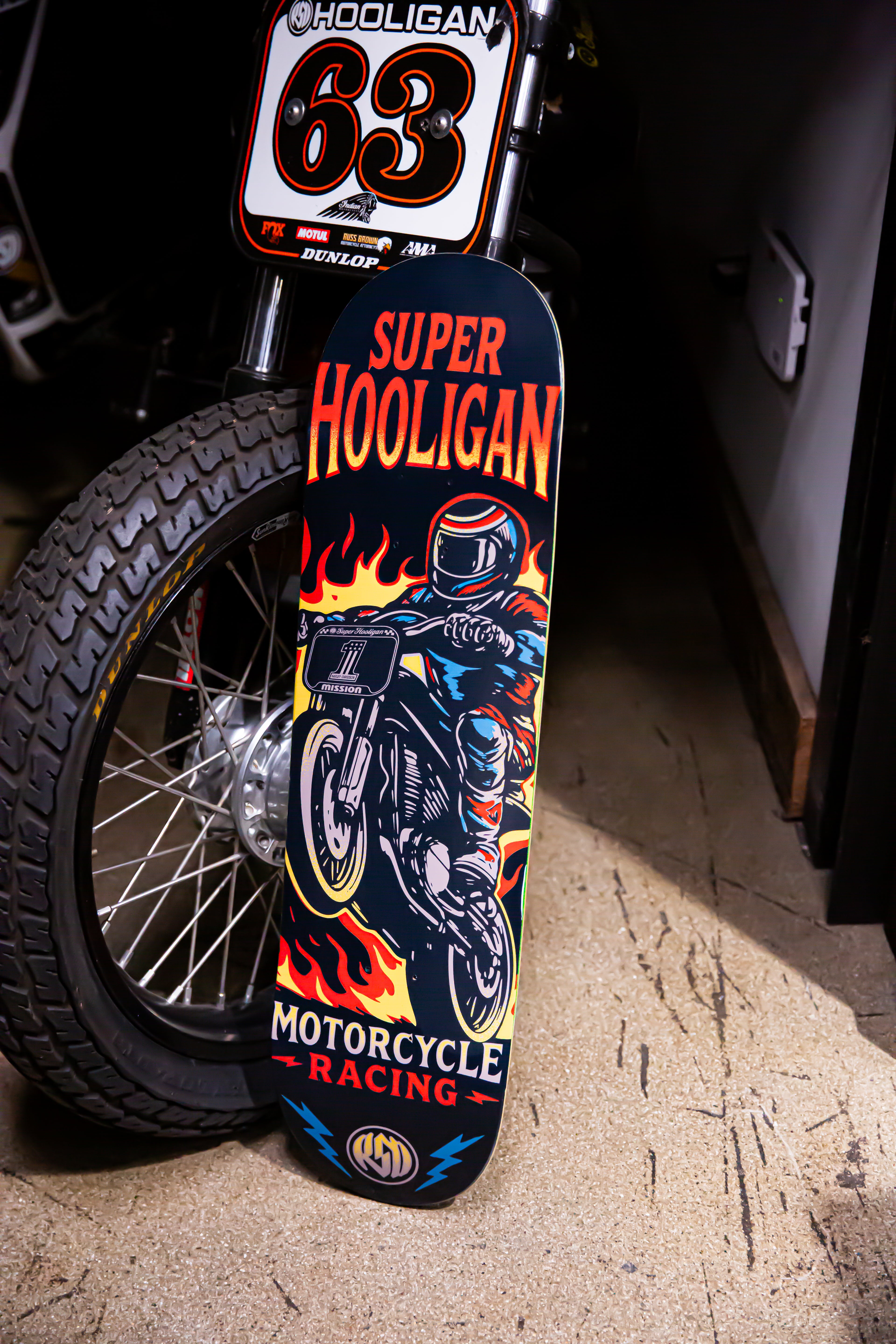SHNC Racer Skateboard Deck – Roland Sands Design