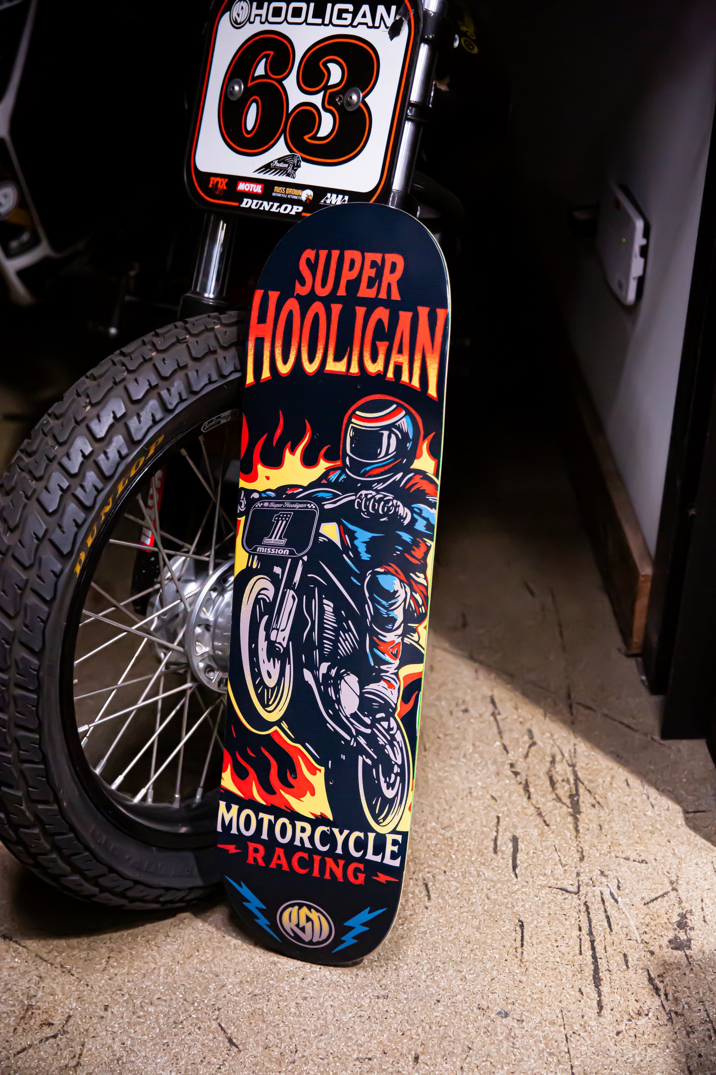 SHNC Racer Skateboard Deck