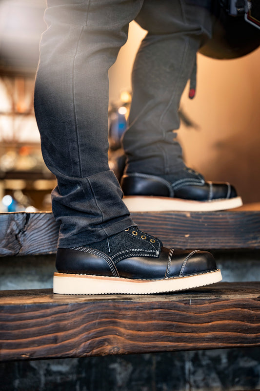 RSD X White's Foreman Black & Creme Boots