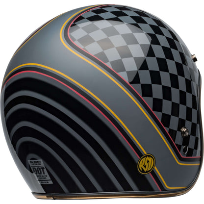 bell custom 500 roland sands check it helmet RSD x Bell Custom 500 Wreakers Helmet – Roland Sands Design