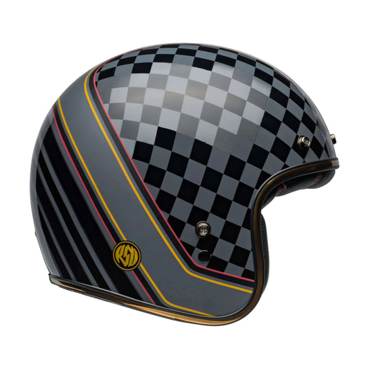 bell custom 500 carbon rsd talladega open face helmet Powersports Street 2015 SE Adult Helmets, Multicoloured (RSD Talladega), XXL Automotive with genuine stitched leather interior thats wrapped in a carbon composite shell Helmet Design helmade Bell Custom