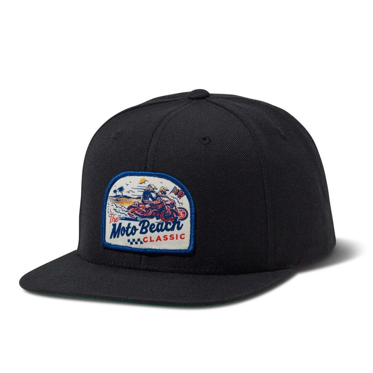 Moto Beach Snapback Hat