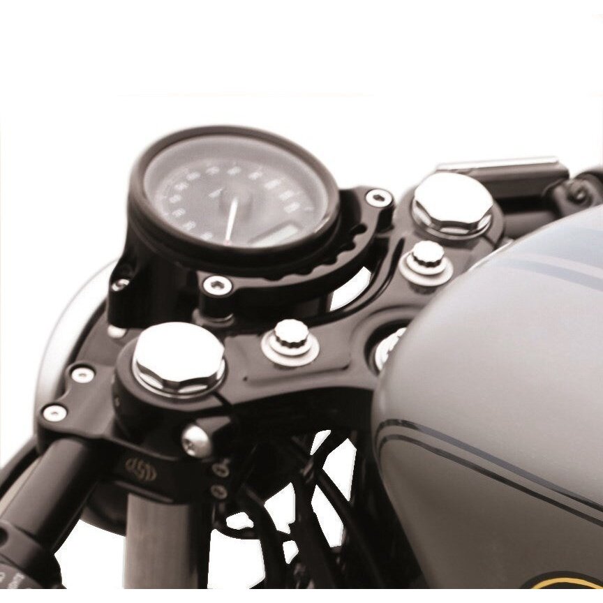 Café Gauge Relocator for Harley