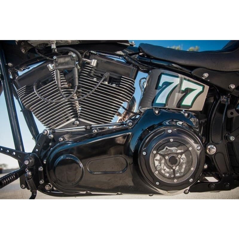 Clarity Derby Cover for Harley Big Twin