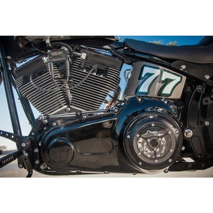 Clarity Derby Cover for Harley Big Twin