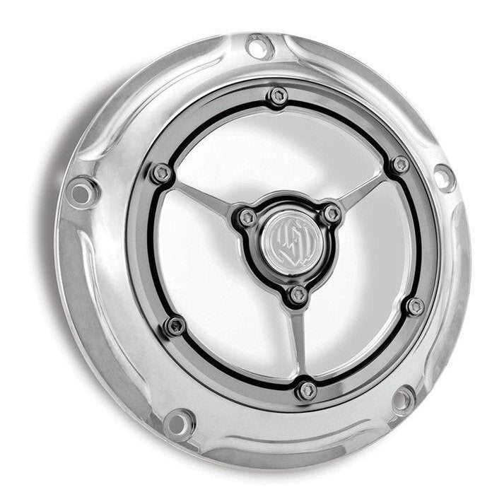 Clarity Derby Cover for Harley Big Twin