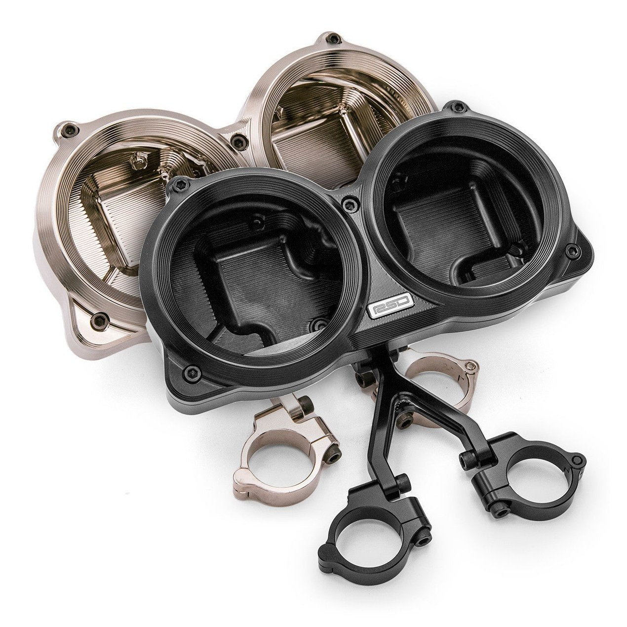 Sector Gauge Relocation Kit for Harley Road Glide