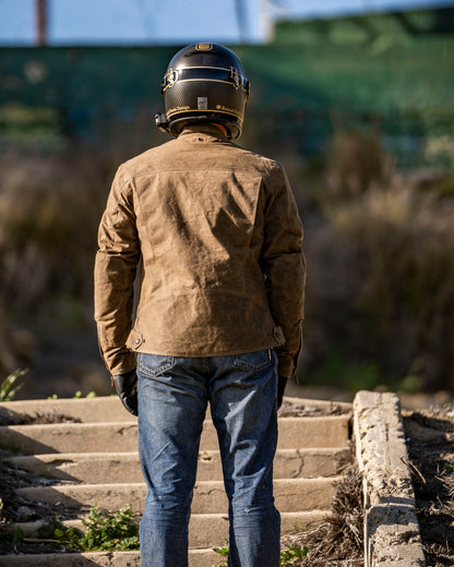 Tracker jacket on Biker