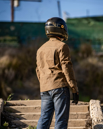 Tracker jacket on Biker